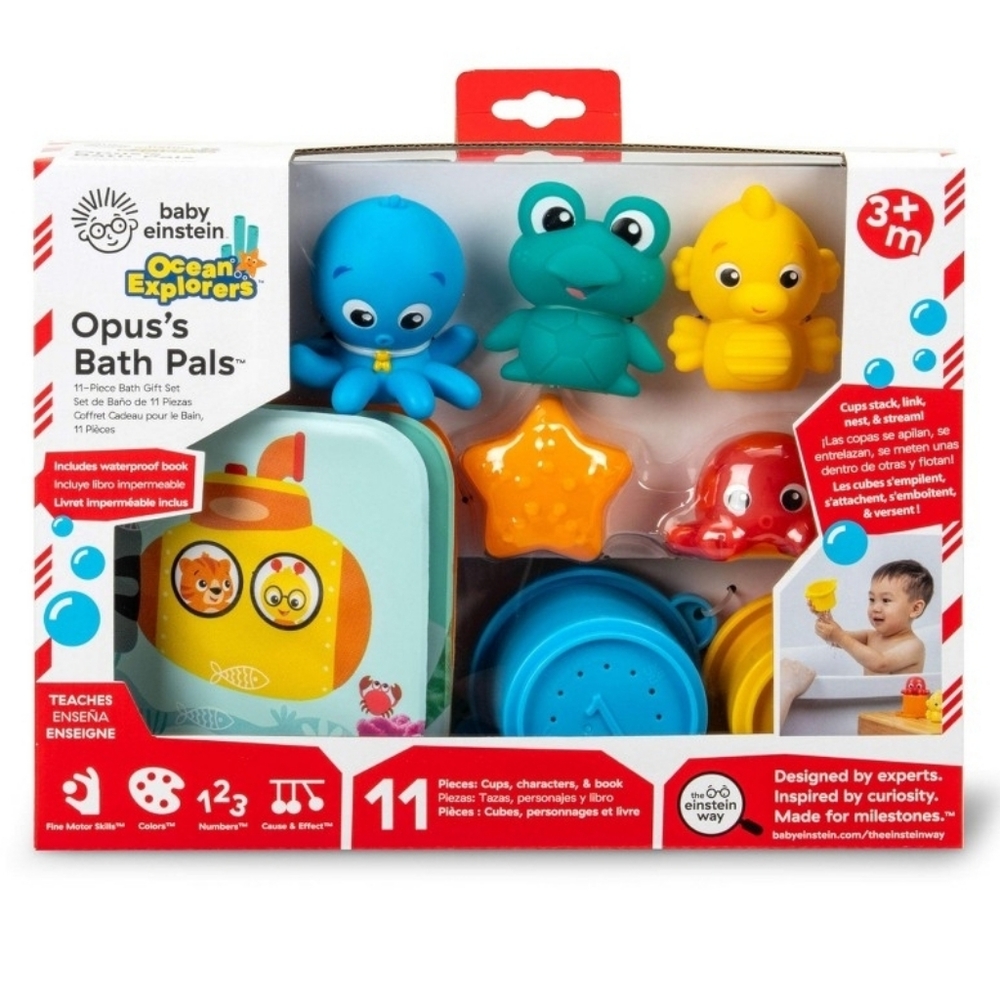 Baby Einstein Opus's Bath Pals gift set